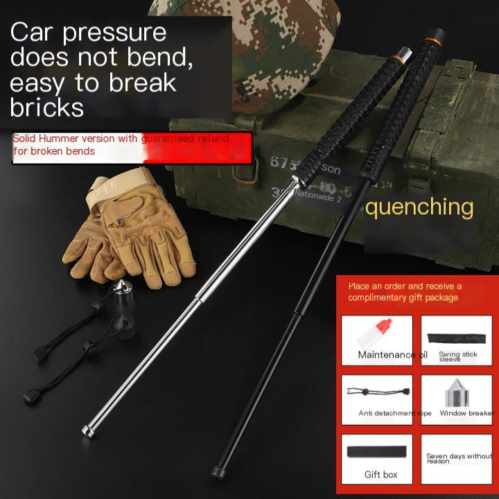 Tactical Expandable Self-Defense Baton for Students