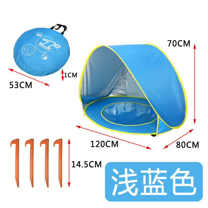 Kids Beach Tent for Sunshade and Play (In Stock)