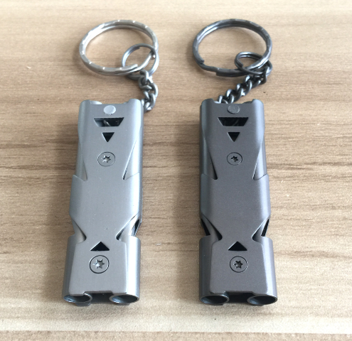 High Decibel Stainless Steel Survival Whistle
