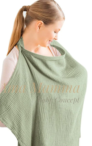 Ama Baby™ Nursing Cover and Multi-functional Shawl (One)