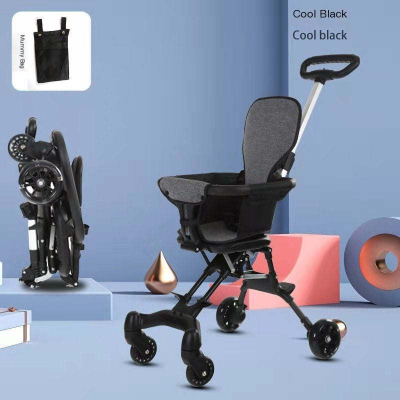 Portable Lightweight Baby Stroller for On-the-Go Parents (One Set)