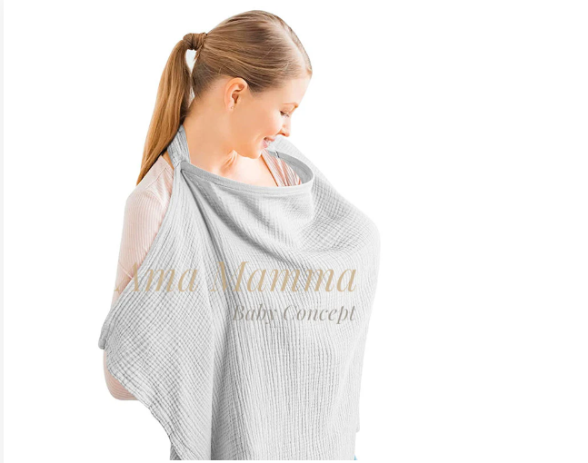 Ama Baby™ Nursing Cover and Multi-functional Shawl (One)