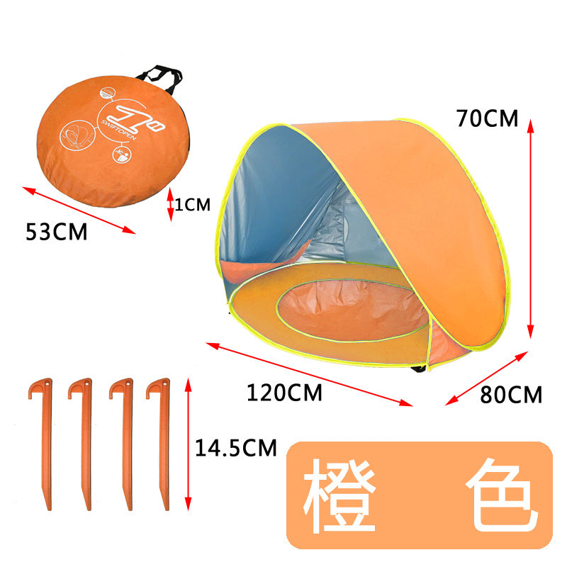 Kids Beach Tent for Sunshade and Play (In Stock)